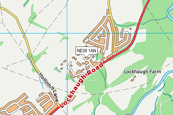 NE39 1AN map - OS VectorMap District (Ordnance Survey) NE39 1AN map - OS VectorMap District (Ordnance Survey)