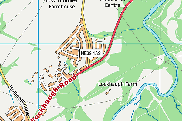 NE39 1AS map - OS VectorMap District (Ordnance Survey) NE39 1AS map - OS VectorMap District (Ordnance Survey)