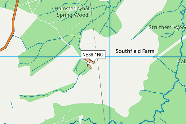 NE39 1NQ map - OS VectorMap District (Ordnance Survey) NE39 1NQ map - OS VectorMap District (Ordnance Survey)