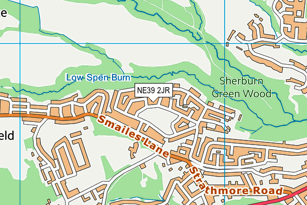 NE39 2JR map - OS VectorMap District (Ordnance Survey) NE39 2JR map - OS VectorMap District (Ordnance Survey)