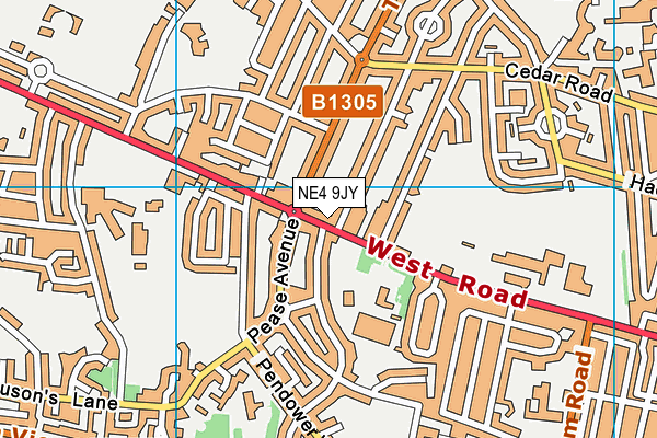 NE4 9JY map - OS VectorMap District (Ordnance Survey) NE4 9JY map - OS VectorMap District (Ordnance Survey)