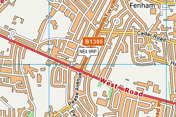 NE4 9RP map - OS VectorMap District (Ordnance Survey) NE4 9RP map - OS VectorMap District (Ordnance Survey)