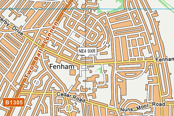 NE4 9XR map - OS VectorMap District (Ordnance Survey) NE4 9XR map - OS VectorMap District (Ordnance Survey)