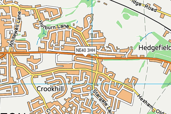 NE40 3HH map - OS VectorMap District (Ordnance Survey) NE40 3HH map - OS VectorMap District (Ordnance Survey)