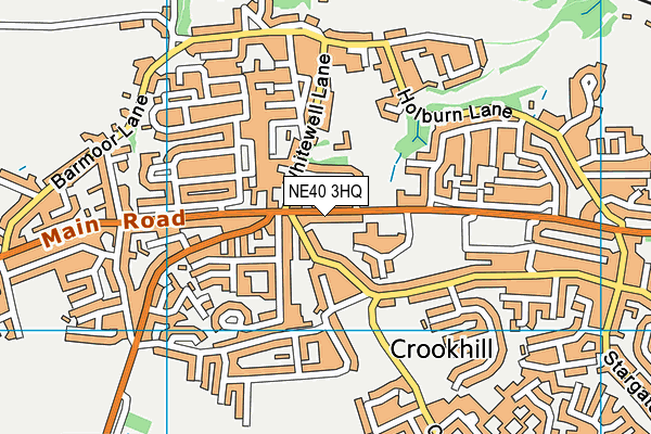 NE40 3HQ map - OS VectorMap District (Ordnance Survey) NE40 3HQ map - OS VectorMap District (Ordnance Survey)