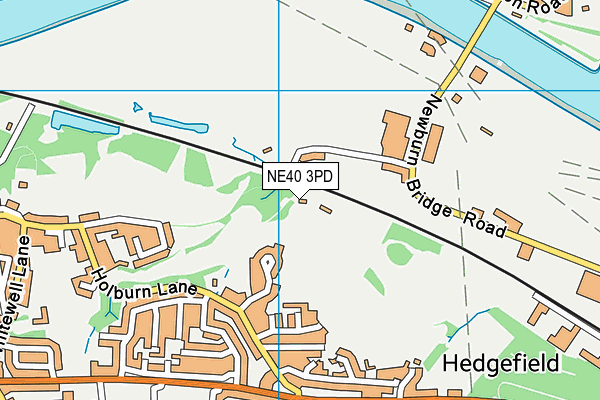 NE40 3PD map - OS VectorMap District (Ordnance Survey) NE40 3PD map - OS VectorMap District (Ordnance Survey)