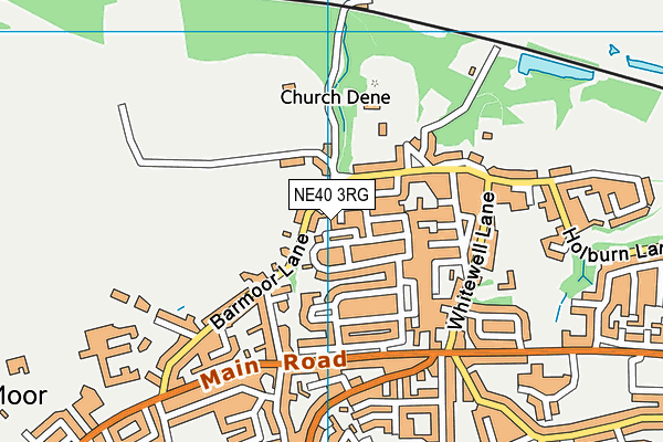 NE40 3RG map - OS VectorMap District (Ordnance Survey) NE40 3RG map - OS VectorMap District (Ordnance Survey)