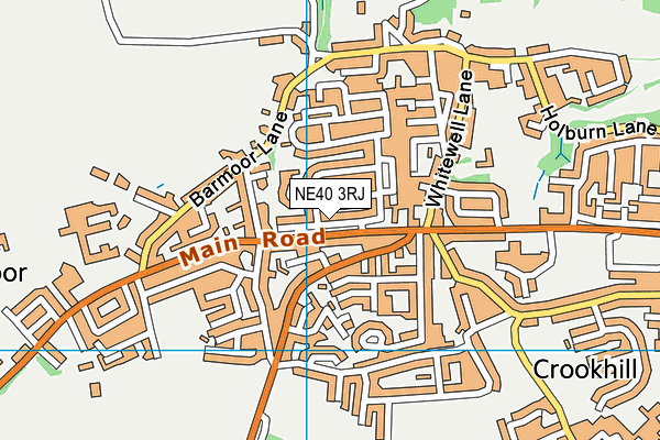 NE40 3RJ map - OS VectorMap District (Ordnance Survey) NE40 3RJ map - OS VectorMap District (Ordnance Survey)