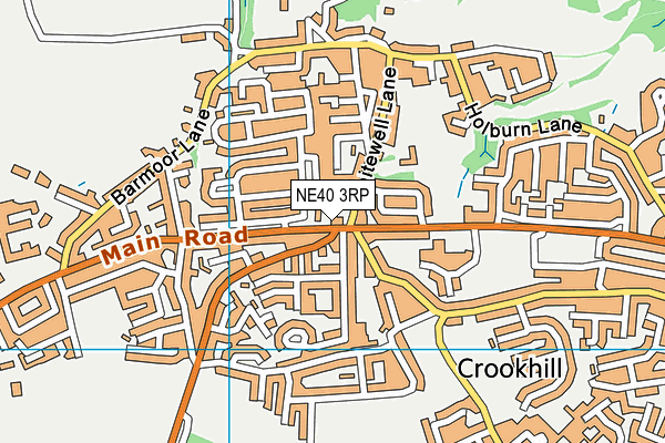 NE40 3RP map - OS VectorMap District (Ordnance Survey) NE40 3RP map - OS VectorMap District (Ordnance Survey)