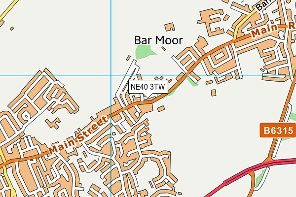 NE40 3TW map - OS VectorMap District (Ordnance Survey) NE40 3TW map - OS VectorMap District (Ordnance Survey)