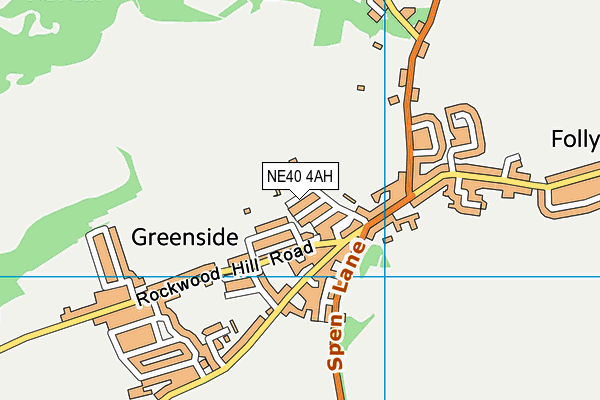 NE40 4AH map - OS VectorMap District (Ordnance Survey) NE40 4AH map - OS VectorMap District (Ordnance Survey)