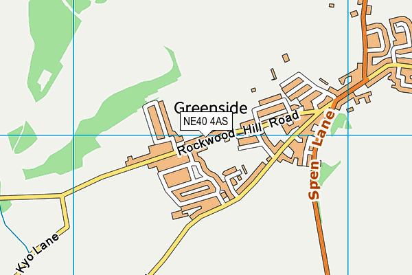 NE40 4AS map - OS VectorMap District (Ordnance Survey) NE40 4AS map - OS VectorMap District (Ordnance Survey)