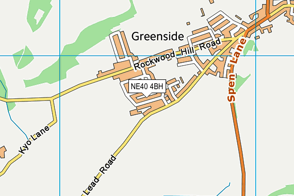 NE40 4BH map - OS VectorMap District (Ordnance Survey) NE40 4BH map - OS VectorMap District (Ordnance Survey)