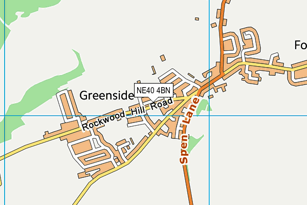 NE40 4BN map - OS VectorMap District (Ordnance Survey) NE40 4BN map - OS VectorMap District (Ordnance Survey)