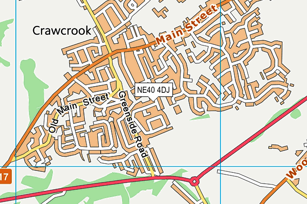 NE40 4DJ map - OS VectorMap District (Ordnance Survey) NE40 4DJ map - OS VectorMap District (Ordnance Survey)