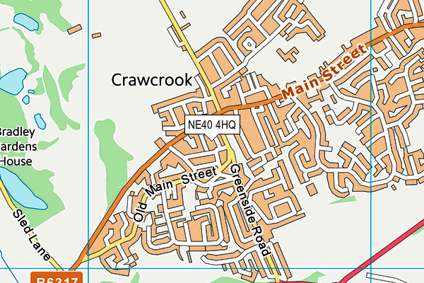 NE40 4HQ map - OS VectorMap District (Ordnance Survey) NE40 4HQ map - OS VectorMap District (Ordnance Survey)