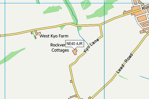 NE40 4JR map - OS VectorMap District (Ordnance Survey) NE40 4JR map - OS VectorMap District (Ordnance Survey)