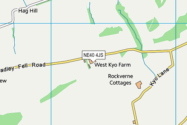 NE40 4JS map - OS VectorMap District (Ordnance Survey) NE40 4JS map - OS VectorMap District (Ordnance Survey)