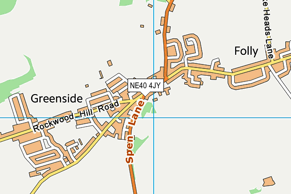 NE40 4JY map - OS VectorMap District (Ordnance Survey) NE40 4JY map - OS VectorMap District (Ordnance Survey)