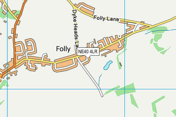 NE40 4LR map - OS VectorMap District (Ordnance Survey) NE40 4LR map - OS VectorMap District (Ordnance Survey)