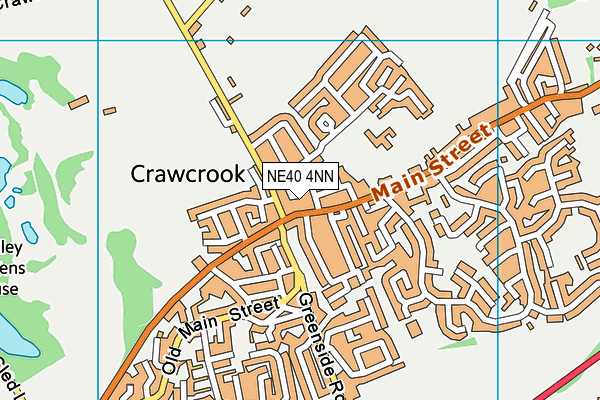 NE40 4NN map - OS VectorMap District (Ordnance Survey) NE40 4NN map - OS VectorMap District (Ordnance Survey)