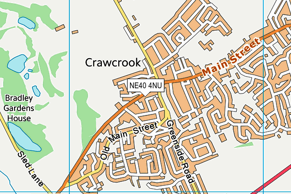 NE40 4NU map - OS VectorMap District (Ordnance Survey) NE40 4NU map - OS VectorMap District (Ordnance Survey)