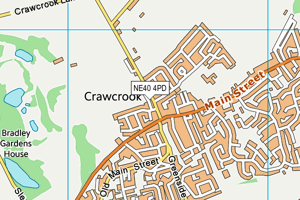 NE40 4PD map - OS VectorMap District (Ordnance Survey) NE40 4PD map - OS VectorMap District (Ordnance Survey)