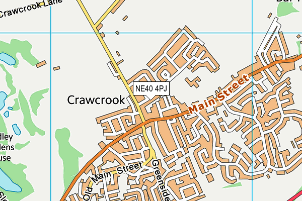 NE40 4PJ map - OS VectorMap District (Ordnance Survey) NE40 4PJ map - OS VectorMap District (Ordnance Survey)
