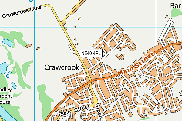 NE40 4PL map - OS VectorMap District (Ordnance Survey) NE40 4PL map - OS VectorMap District (Ordnance Survey)