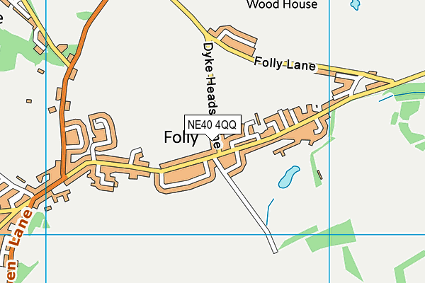 NE40 4QQ map - OS VectorMap District (Ordnance Survey) NE40 4QQ map - OS VectorMap District (Ordnance Survey)