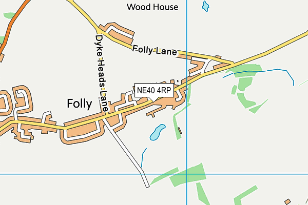 NE40 4RP map - OS VectorMap District (Ordnance Survey) NE40 4RP map - OS VectorMap District (Ordnance Survey)