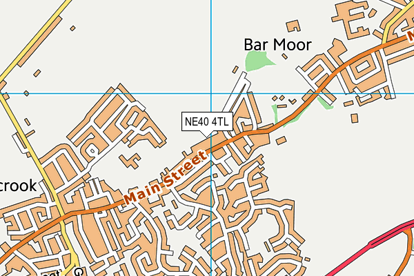 NE40 4TL map - OS VectorMap District (Ordnance Survey) NE40 4TL map - OS VectorMap District (Ordnance Survey)