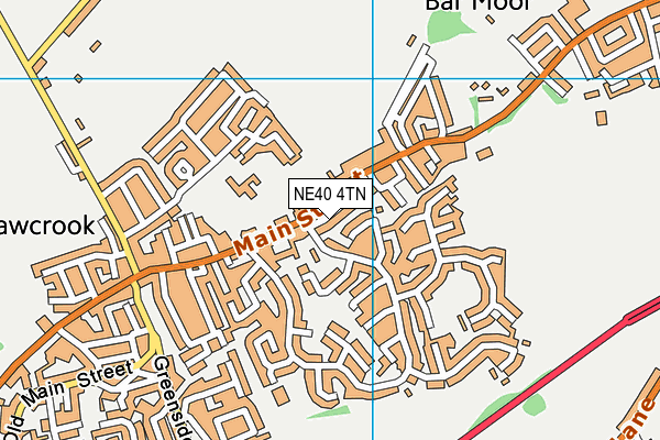 NE40 4TN map - OS VectorMap District (Ordnance Survey) NE40 4TN map - OS VectorMap District (Ordnance Survey)