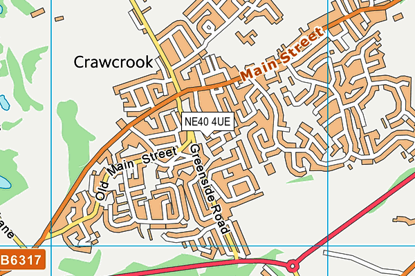 NE40 4UE map - OS VectorMap District (Ordnance Survey) NE40 4UE map - OS VectorMap District (Ordnance Survey)