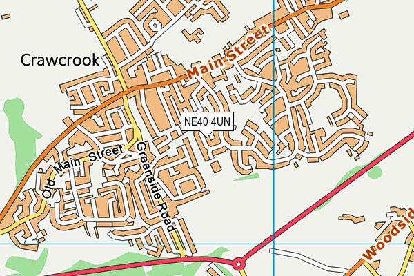 NE40 4UN map - OS VectorMap District (Ordnance Survey) NE40 4UN map - OS VectorMap District (Ordnance Survey)