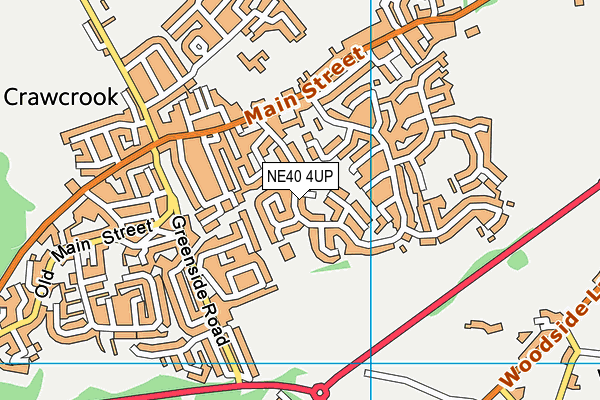 NE40 4UP map - OS VectorMap District (Ordnance Survey) NE40 4UP map - OS VectorMap District (Ordnance Survey)