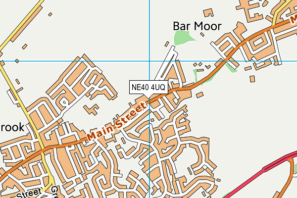 NE40 4UQ map - OS VectorMap District (Ordnance Survey) NE40 4UQ map - OS VectorMap District (Ordnance Survey)