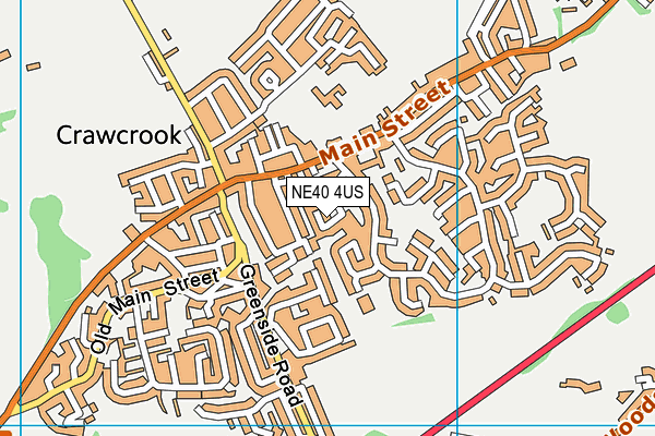 NE40 4US map - OS VectorMap District (Ordnance Survey) NE40 4US map - OS VectorMap District (Ordnance Survey)