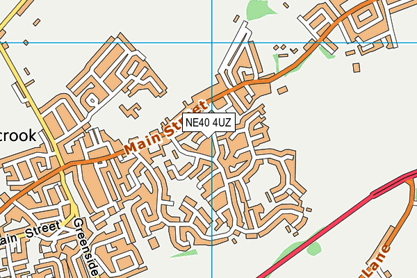 NE40 4UZ map - OS VectorMap District (Ordnance Survey) NE40 4UZ map - OS VectorMap District (Ordnance Survey)