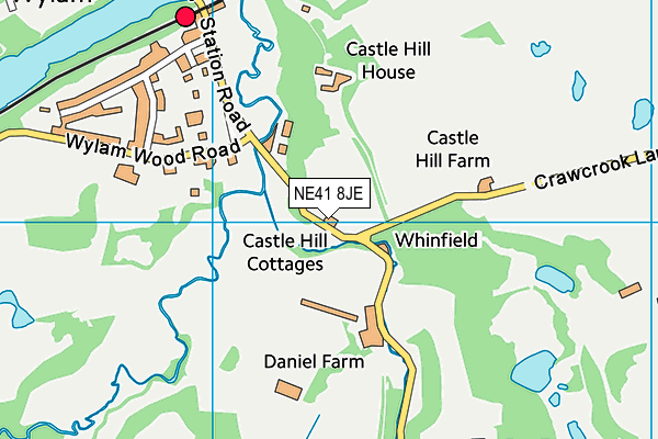 NE41 8JE map - OS VectorMap District (Ordnance Survey) NE41 8JE map - OS VectorMap District (Ordnance Survey)