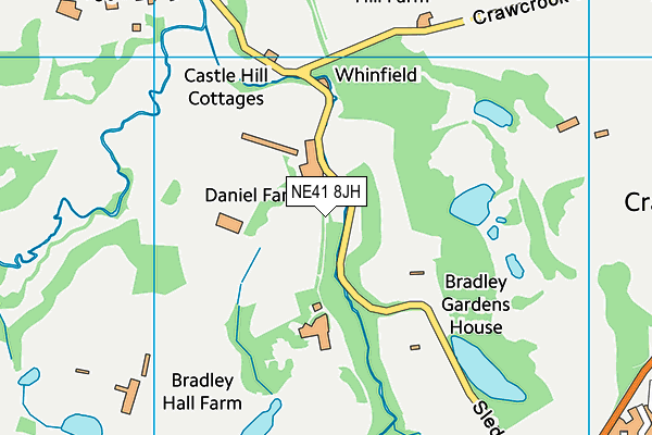 NE41 8JH map - OS VectorMap District (Ordnance Survey) NE41 8JH map - OS VectorMap District (Ordnance Survey)