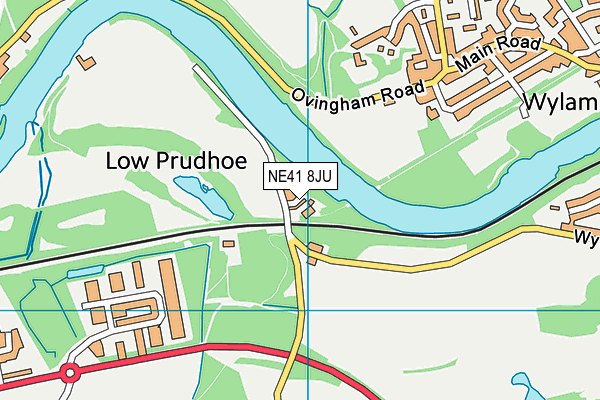 NE41 8JU map - OS VectorMap District (Ordnance Survey) NE41 8JU map - OS VectorMap District (Ordnance Survey)