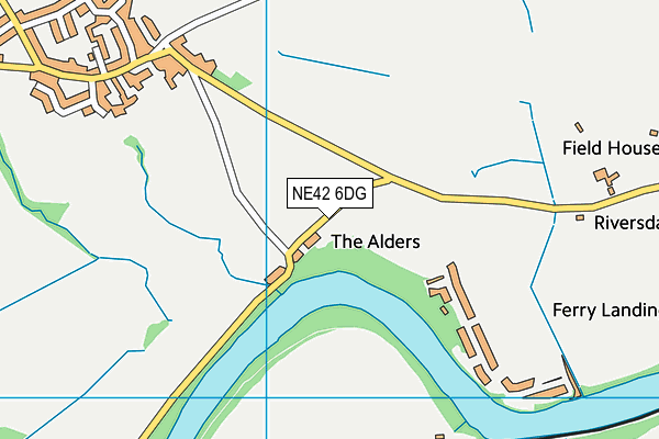 NE42 6DG map - OS VectorMap District (Ordnance Survey) NE42 6DG map - OS VectorMap District (Ordnance Survey)