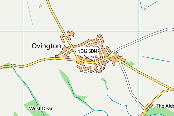 NE42 6DN map - OS VectorMap District (Ordnance Survey) NE42 6DN map - OS VectorMap District (Ordnance Survey)