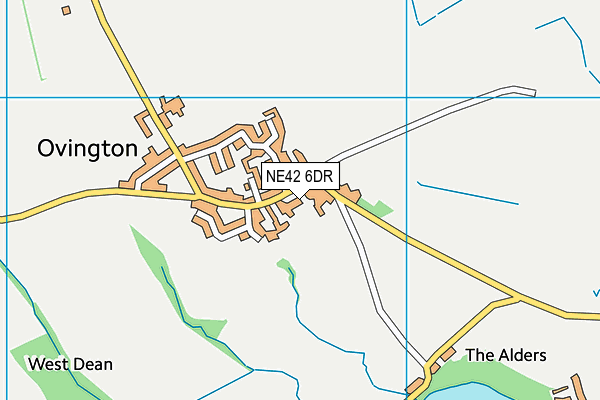 NE42 6DR map - OS VectorMap District (Ordnance Survey) NE42 6DR map - OS VectorMap District (Ordnance Survey)