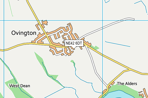 NE42 6DT map - OS VectorMap District (Ordnance Survey) NE42 6DT map - OS VectorMap District (Ordnance Survey)