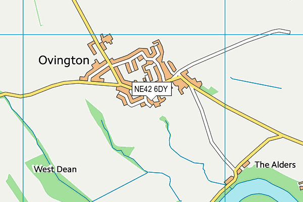 NE42 6DY map - OS VectorMap District (Ordnance Survey) NE42 6DY map - OS VectorMap District (Ordnance Survey)