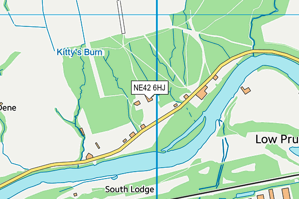 NE42 6HJ map - OS VectorMap District (Ordnance Survey) NE42 6HJ map - OS VectorMap District (Ordnance Survey)