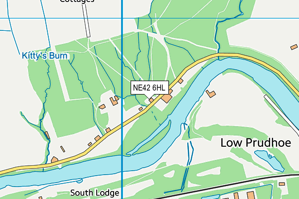 NE42 6HL map - OS VectorMap District (Ordnance Survey) NE42 6HL map - OS VectorMap District (Ordnance Survey)