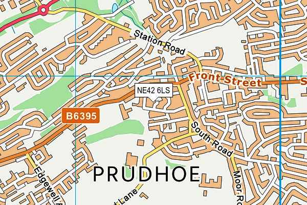 NE42 6LS map - OS VectorMap District (Ordnance Survey) NE42 6LS map - OS VectorMap District (Ordnance Survey)